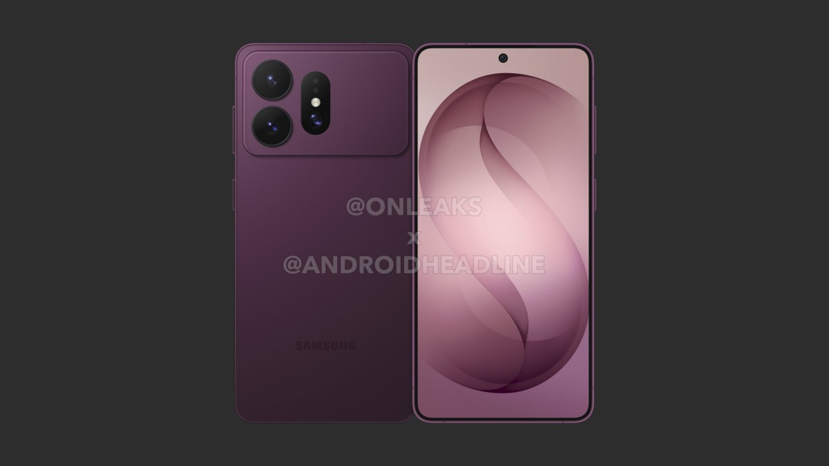 Galaxy S27 Pro flat front-and-back render
